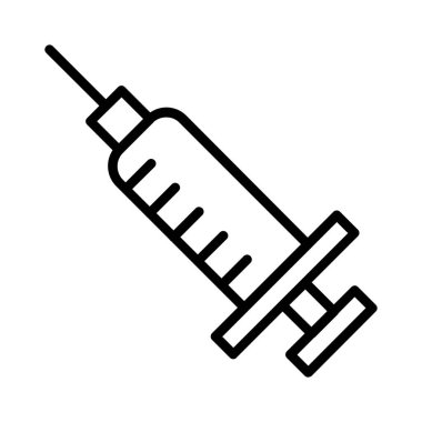Syringe Vector Icon Design