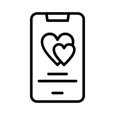 Kalp vektör simgesi tasarım