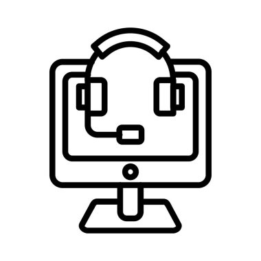 Customer Service Vector Icon Design