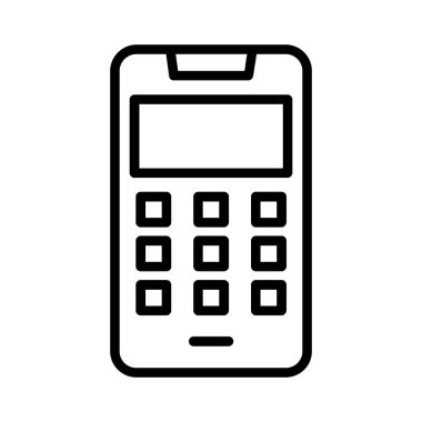 Dial Pad Vector Icon Design