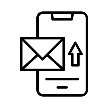 Send Mail Vector Icon Design