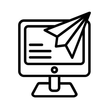 Lcd Vector Icon Design