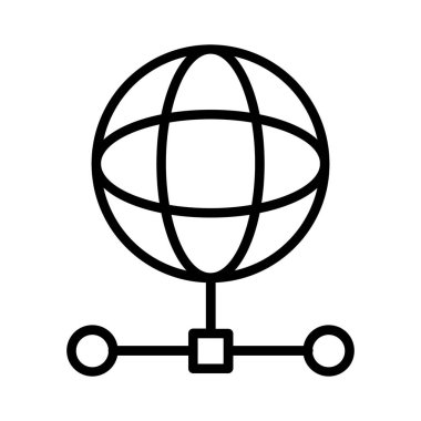 Ağ vektör simgesi tasarım