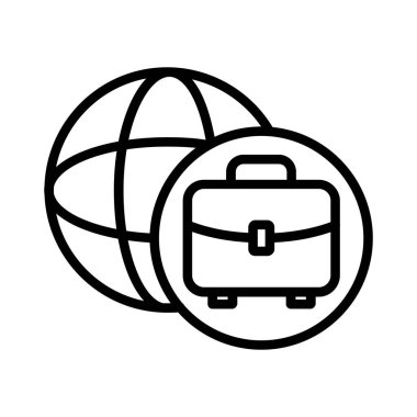 International Business Vector Icon Design