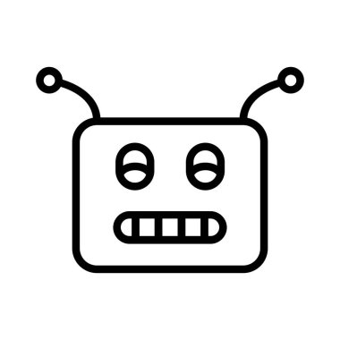 Robbot Vector Icon Design