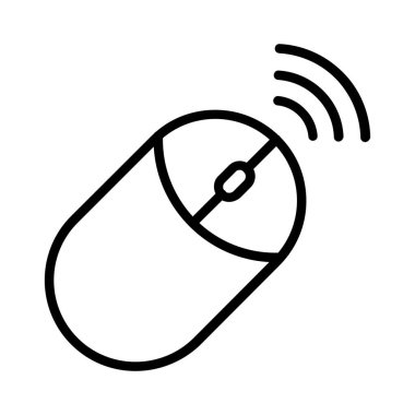 Computer Mouse Vector Icon Design