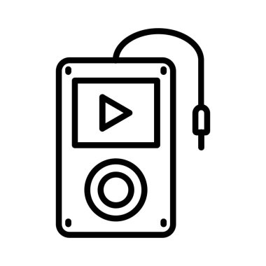 Music Player Vector Icon Design
