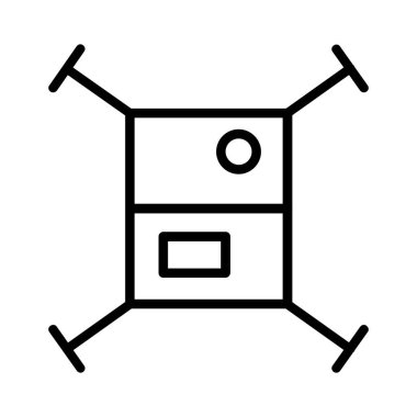 Drone Vector Icon Design