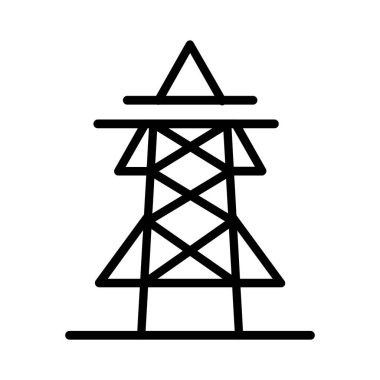 Pylon Vector Icon Design