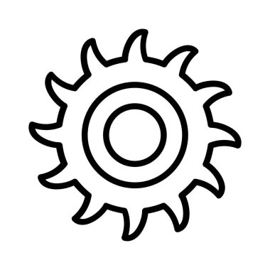 saw vektör simgesi tasarımı