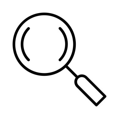 Magnifying Glass Vector Icon Design