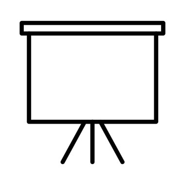 Whiteboard Vector Icon Design
