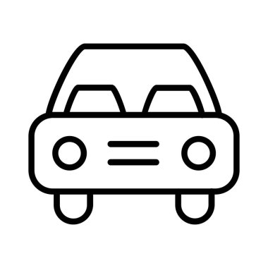 Araba vektör simgesi tasarım