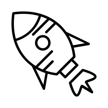 Rocket Vector Icon Design