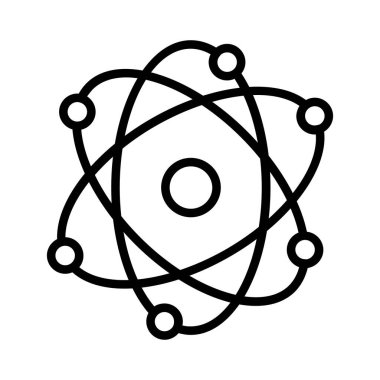 Atom Vector Icon Design