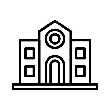 Bina vektör simgesi tasarım