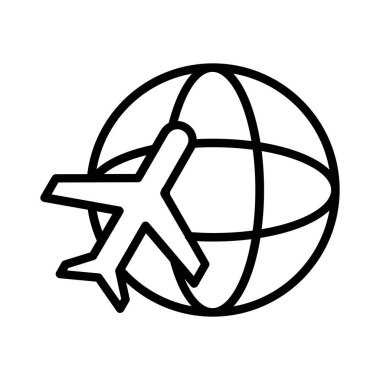 Plane Vector Icon Design