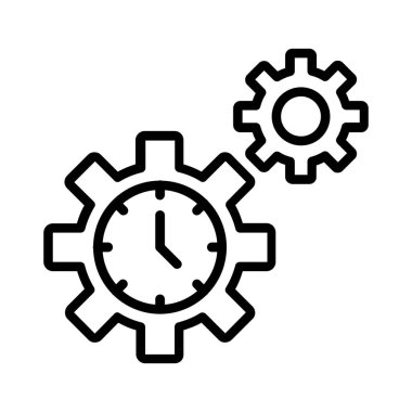 Time Management Vector Icon Design
