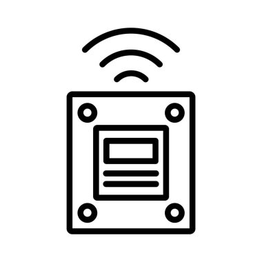 Network Device Vector Icon Design