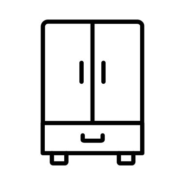 Cupboard Vector Icon Design