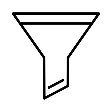 Funnel Vector Icon Design