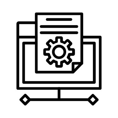 File Management Vector Icon Design