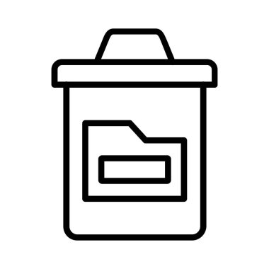 Bin Vector Icon Design