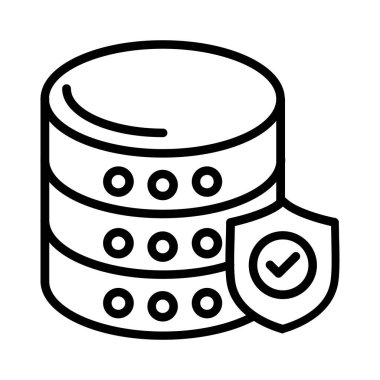 Database Vector Icon Design