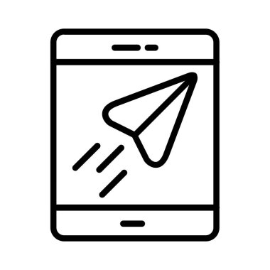 Vektör simgesi tasarım göndermek