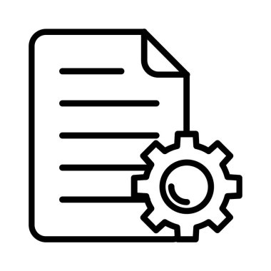 Content management Vector Icon Design