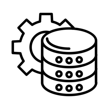 Data Management Vector Icon Design