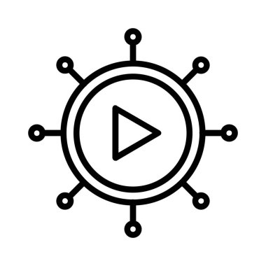 Viral Vector Icon Design