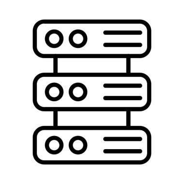 Database Vector Icon Design