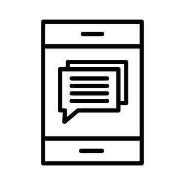 Conversation Vector Icon Design