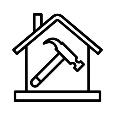 House Construction Vector Icon Design