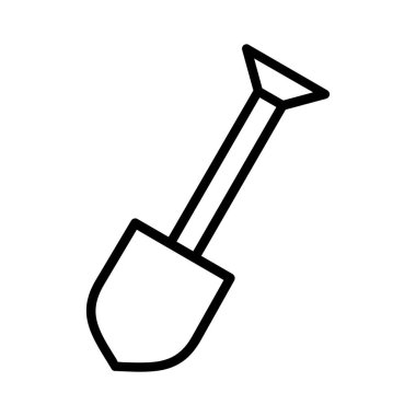 Vektör simgesi tasarım kürek