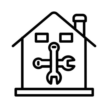 Home Construction Vector Icon Design