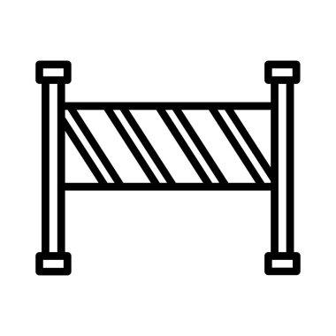 Barrier Vector Icon Design