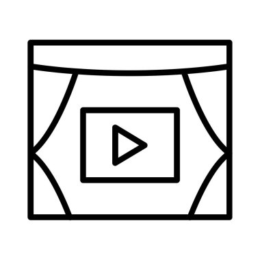 Cinema Vector Icon Design