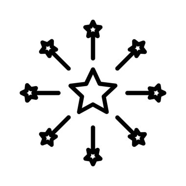 Fireworks Vector Icon Design