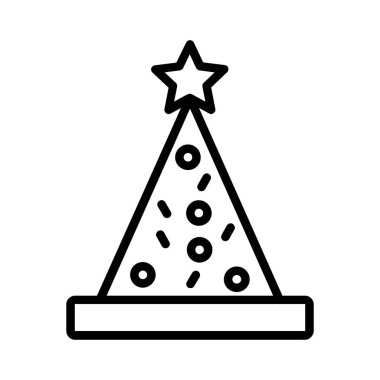 Party Hat Vector Icon Design