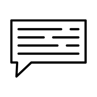 İleti vektör simgesi tasarım