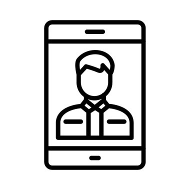 Kullanıcı vektör simgesi tasarım