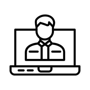 Kullanıcı vektör simgesi tasarım