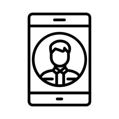 Profile Vector Icon Design