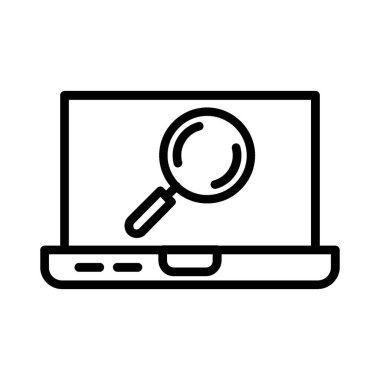 Arama vektör simgesi tasarım