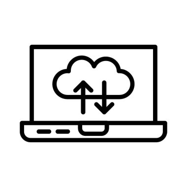 Cloud Computing Vector Icon Design
