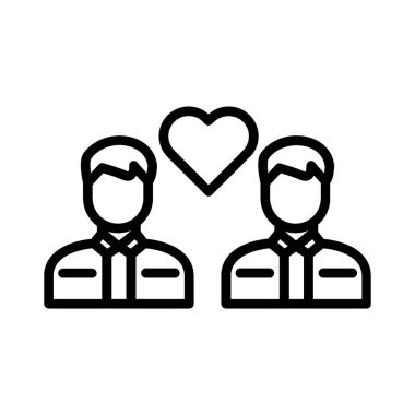Relationship Vector Icon Design