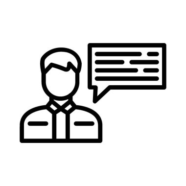 İleti vektör simgesi tasarım