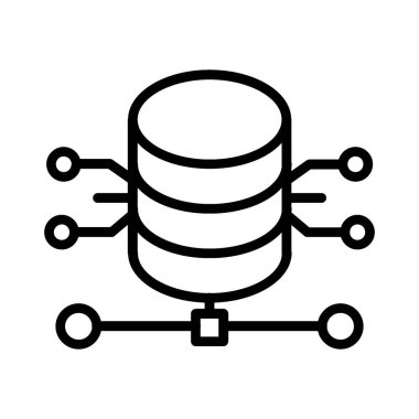 Data Base Vector Icon Design